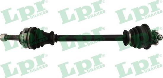 LPR DS60696 - Piedziņas vārpsta www.autospares.lv