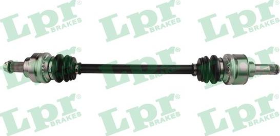 LPR DS60129 - Piedziņas vārpsta www.autospares.lv