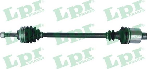 LPR DS60747 - Piedziņas vārpsta www.autospares.lv