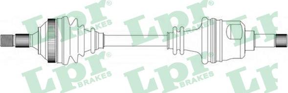 LPR DS16084 - Piedziņas vārpsta autospares.lv