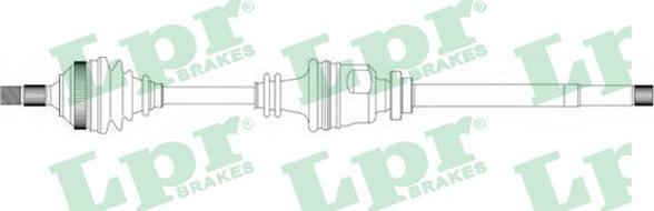 LPR DS16085 - Piedziņas vārpsta autospares.lv