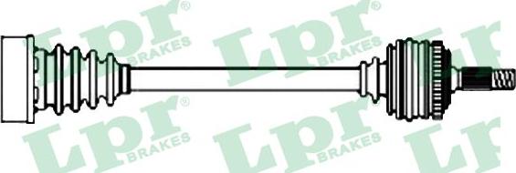 LPR DS13056 - Piedziņas vārpsta www.autospares.lv