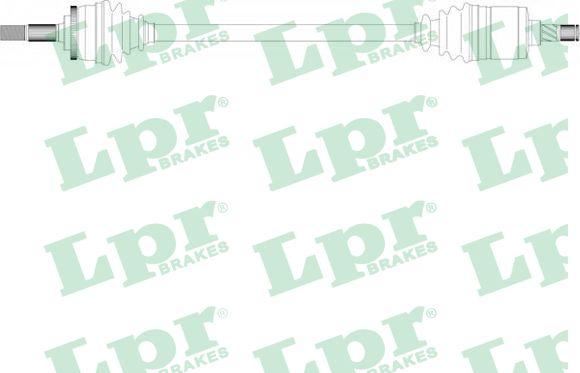 LPR DS36115 - Piedziņas vārpsta www.autospares.lv