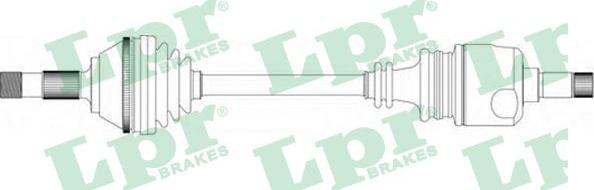 LPR DS20099 - Piedziņas vārpsta autospares.lv