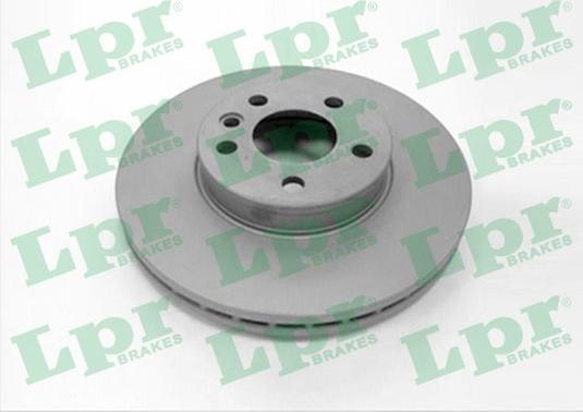 LPR F1004V - Brake Disc www.autospares.lv