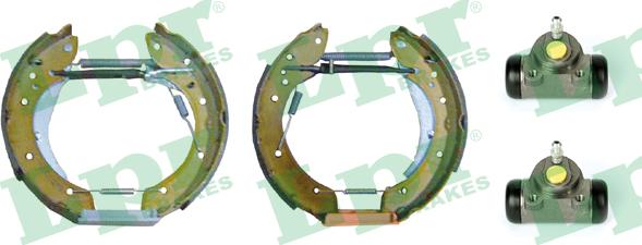 LPR OEK451 - Brake Shoe Set www.autospares.lv