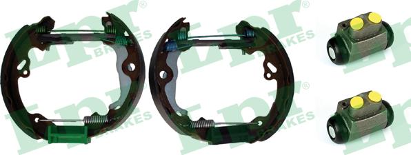 LPR OEK469 - Brake Shoe Set www.autospares.lv