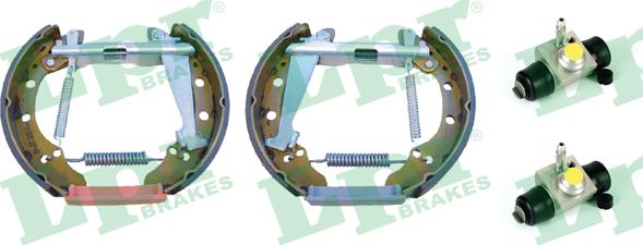 LPR OEK407 - Brake Shoe Set www.autospares.lv