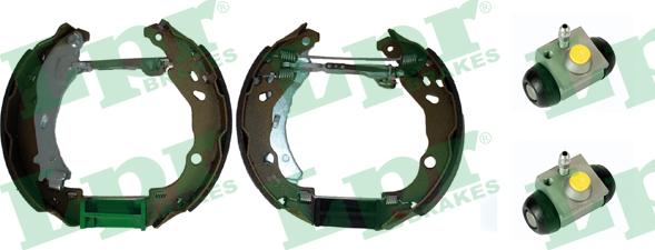 LPR OEK551 - Brake Shoe Set www.autospares.lv