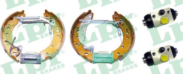 LPR OEK519 - Brake Shoe Set www.autospares.lv