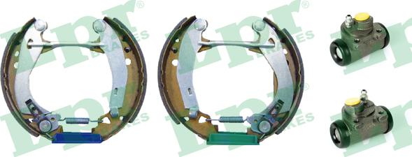 LPR OEK080 - Brake Shoe Set www.autospares.lv