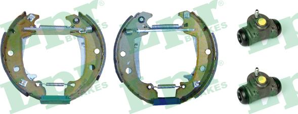 LPR OEK034 - Brake Shoe Set www.autospares.lv