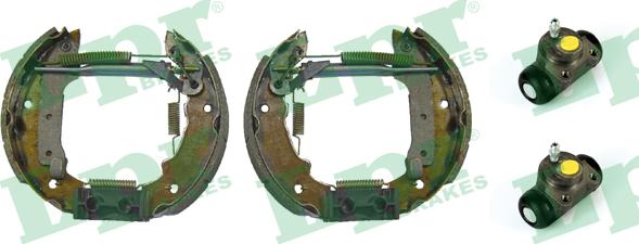 LPR OEK031 - Brake Shoe Set www.autospares.lv