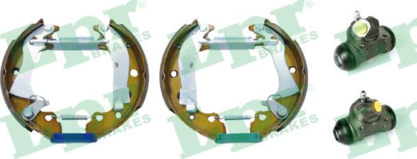 LPR OEK111 - Brake Shoe Set www.autospares.lv