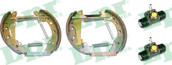 LPR OEK125 - Brake Shoe Set www.autospares.lv