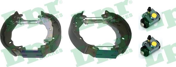 LPR OEK816 - Brake Shoe Set www.autospares.lv