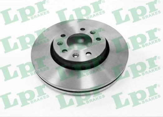 LPR P1007V - Brake Disc www.autospares.lv