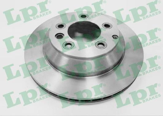 LPR P2000V - Brake Disc www.autospares.lv