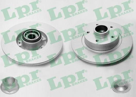 LPR R1049PRCA - Bremžu diski www.autospares.lv