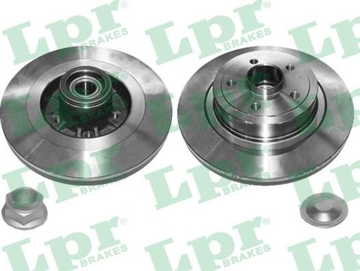 LPR R1046PCA - Bremžu diski www.autospares.lv