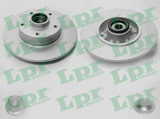 LPR R1040PRCA - Bremžu diski www.autospares.lv