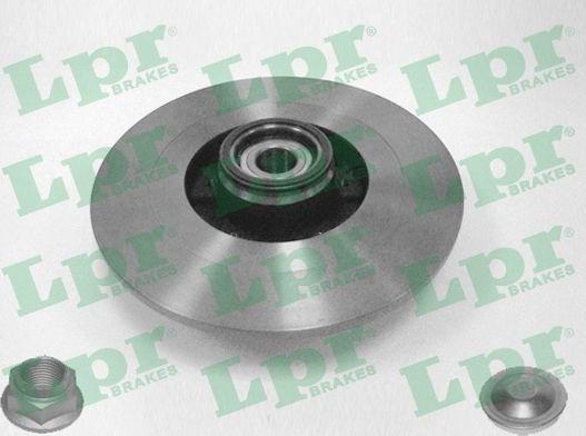 LPR R1047PCA - Тормозной диск www.autospares.lv