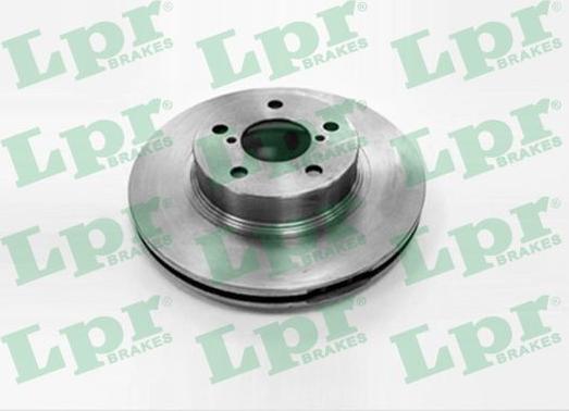 LPR S4121V - Brake Disc www.autospares.lv