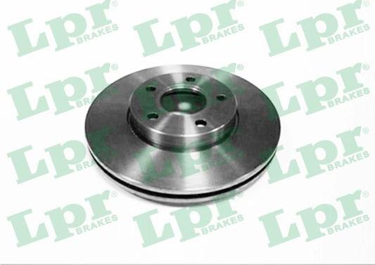 LPR V1018V - Brake Disc www.autospares.lv