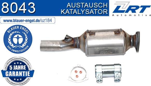 LRT 8043 - Katalizators www.autospares.lv