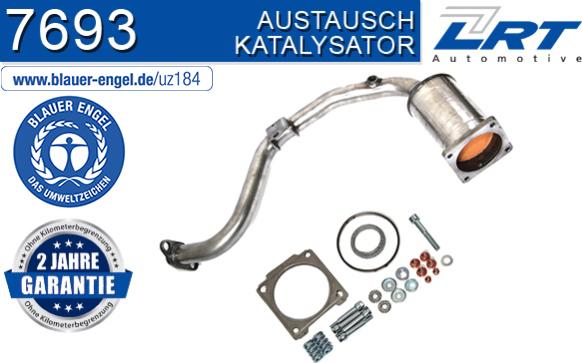 LRT 7693 - Katalizators www.autospares.lv