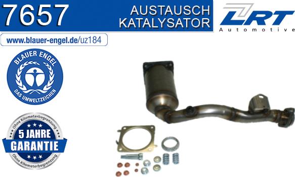 LRT 7657 - Katalizators www.autospares.lv