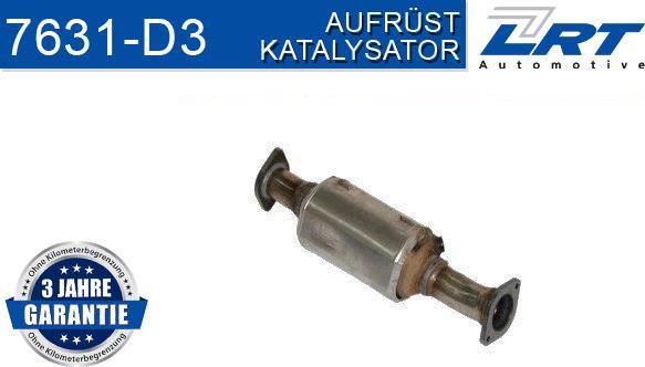 LRT 7631-D3 - Katalizators www.autospares.lv