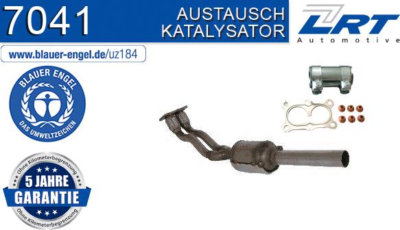 LRT 7041 - Katalizators www.autospares.lv