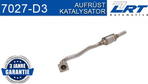 LRT 7027-D3 - Katalizators www.autospares.lv