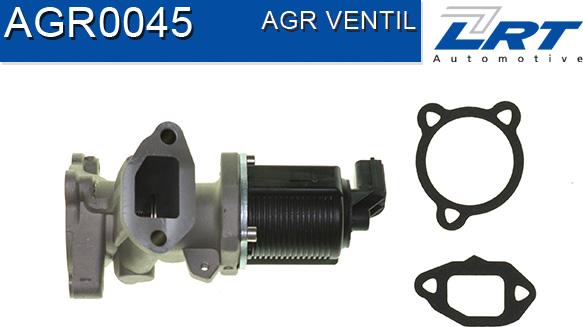 LRT AGR0045 - Izpl. gāzu recirkulācijas vārsts www.autospares.lv