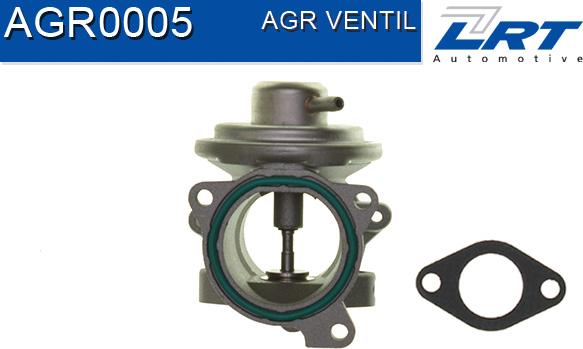 LRT AGR0005 - Izpl. gāzu recirkulācijas vārsts www.autospares.lv