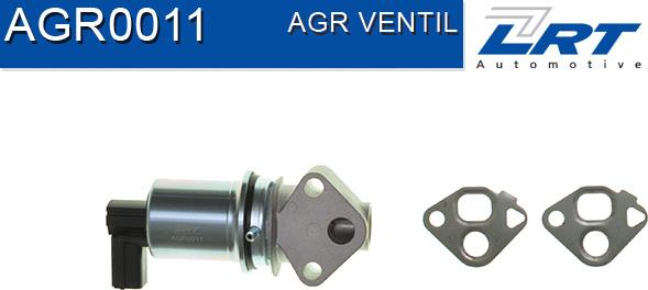 LRT AGR0011 - Izpl. gāzu recirkulācijas vārsts www.autospares.lv