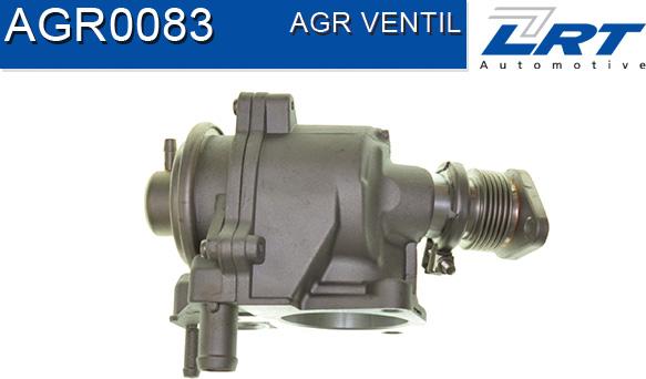 LRT AGR0083 - Izpl. gāzu recirkulācijas vārsts www.autospares.lv