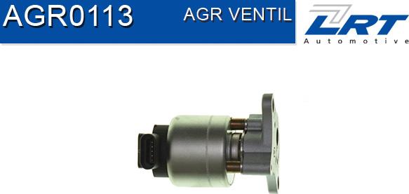 LRT AGR0113 - Izpl. gāzu recirkulācijas vārsts www.autospares.lv