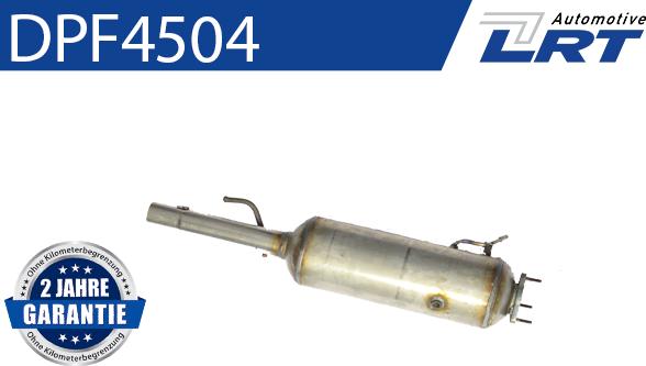 LRT DPF4504 - Сажевый / частичный фильтр, система выхлопа ОГ www.autospares.lv