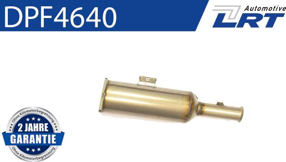 LRT DPF4640 - Nosēdumu / Daļiņu filtrs, Izplūdes gāzu sistēma autospares.lv