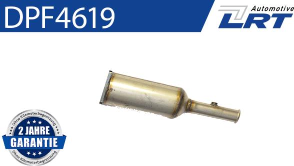 LRT DPF4619 - Nosēdumu / Daļiņu filtrs, Izplūdes gāzu sistēma autospares.lv