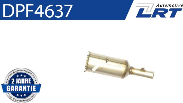 LRT DPF4637 - Nosēdumu / Daļiņu filtrs, Izplūdes gāzu sistēma autospares.lv