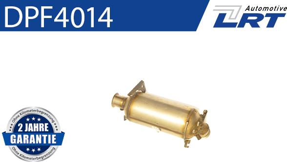 LRT DPF4014 - Nosēdumu / Daļiņu filtrs, Izplūdes gāzu sistēma autospares.lv