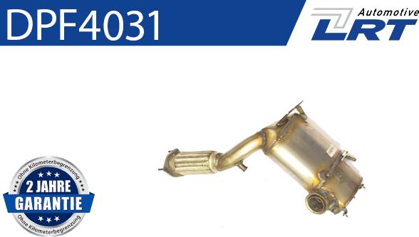 LRT DPF4031 - Nosēdumu / Daļiņu filtrs, Izplūdes gāzu sistēma autospares.lv