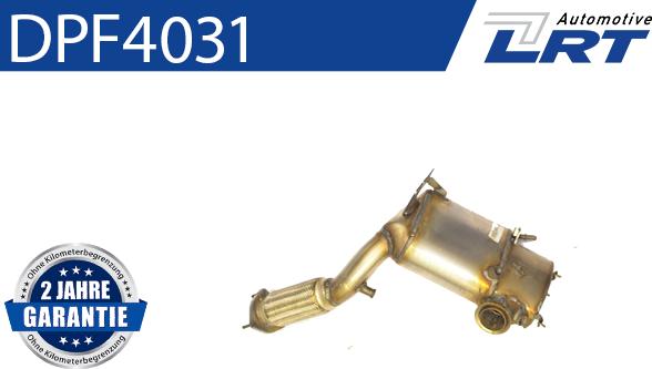 LRT DPF4031 - Nosēdumu / Daļiņu filtrs, Izplūdes gāzu sistēma autospares.lv