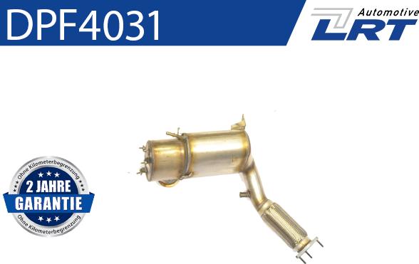 LRT DPF4031 - Nosēdumu / Daļiņu filtrs, Izplūdes gāzu sistēma autospares.lv