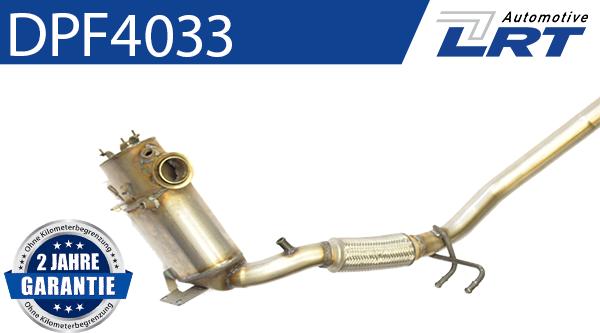 LRT DPF4033 - Nosēdumu / Daļiņu filtrs, Izplūdes gāzu sistēma autospares.lv