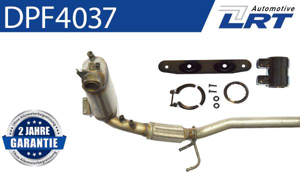 LRT DPF4037 - Nosēdumu / Daļiņu filtrs, Izplūdes gāzu sistēma autospares.lv