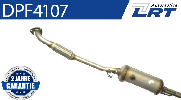 LRT DPF4107 - Сажевый / частичный фильтр, система выхлопа ОГ www.autospares.lv